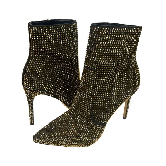 MICHAEL | Michael Kors Rue Crystal Embellished Stiletto Boot - Size 8M - Picture 3 of 8